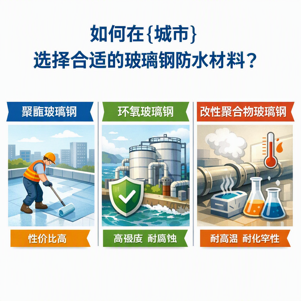 如何在河池选择合适的玻璃钢防水材料？