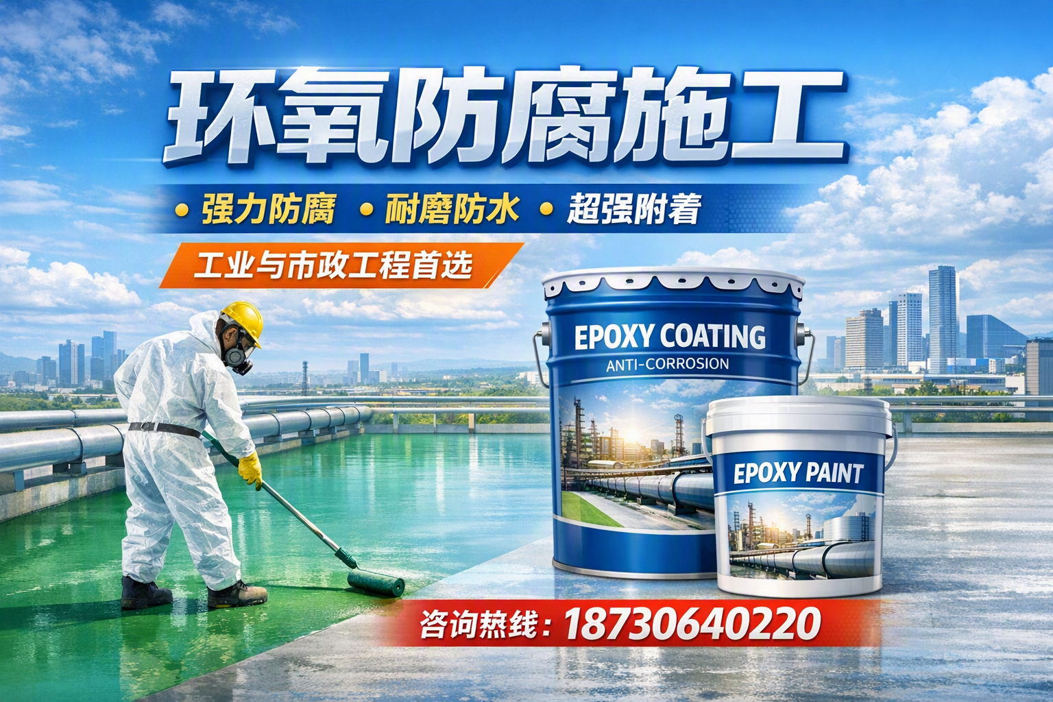 在 河池 进行环氧防腐施工的注意事项
