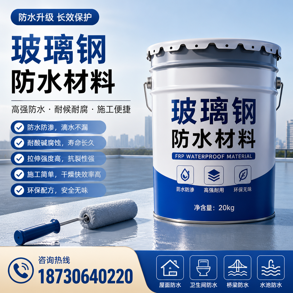 专家解析：玻璃钢防水材料的市场前景分析在 河池